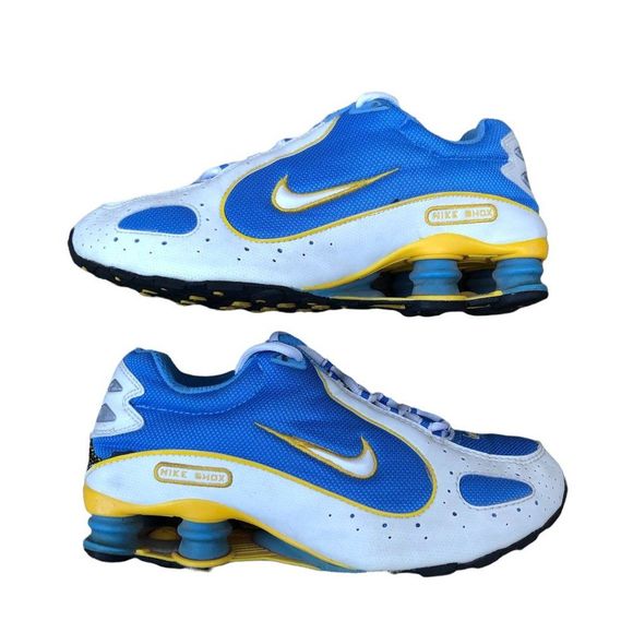 Vintage 2004 Nike Shox 'UNC' University Gold Size 6 - Picture 9 of 14